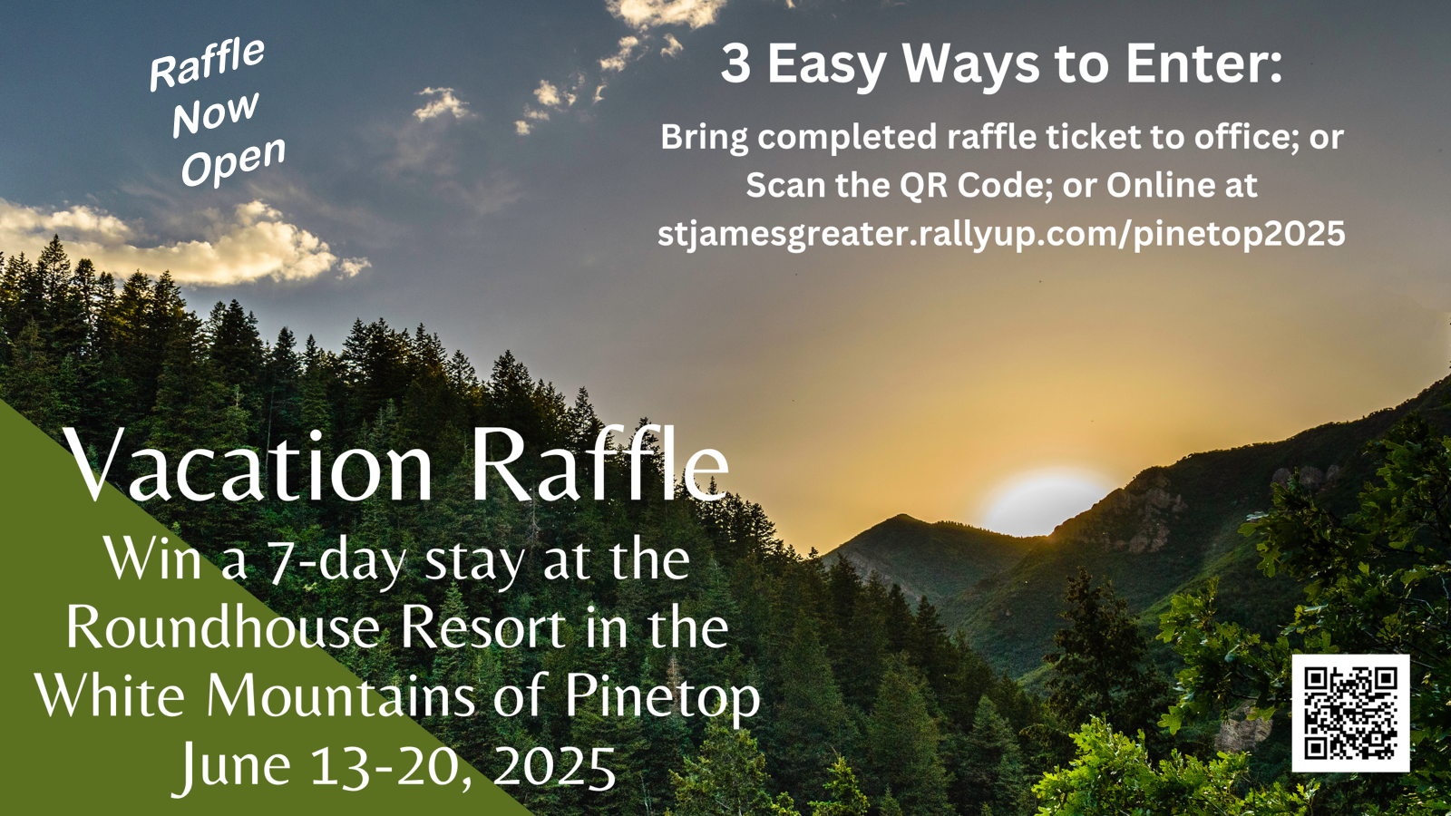 Pinetop Raffle 2025